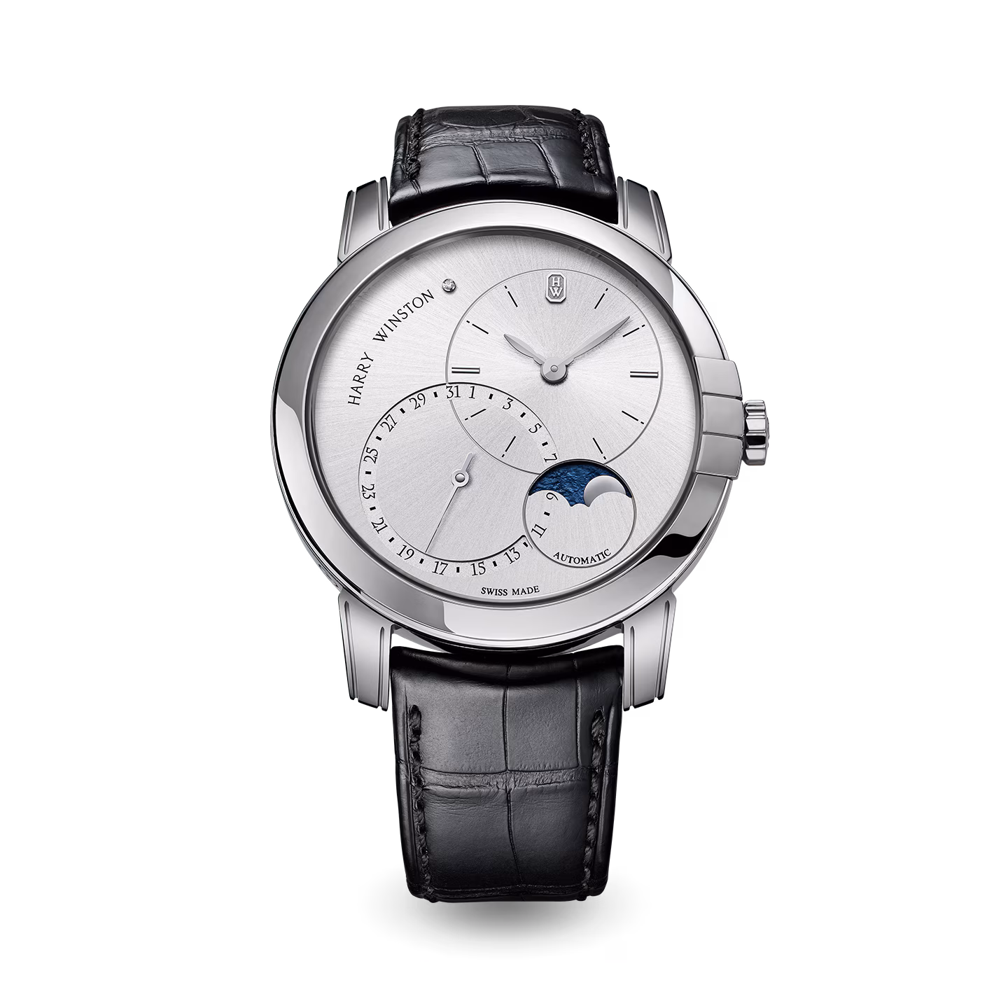 Harry Winston Midnight Date Moon Phase Automatic 42mm