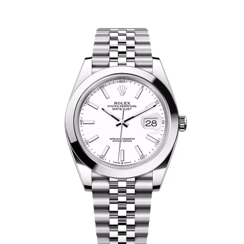 Rolex Datejust 41mm White Dial