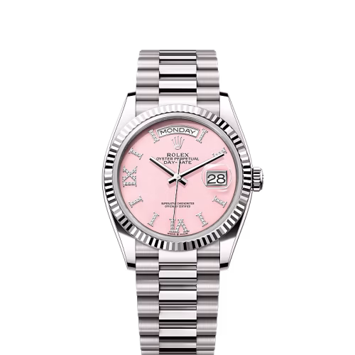 Rolex Day-Date 36mm Opal - Pink Diamond Dial