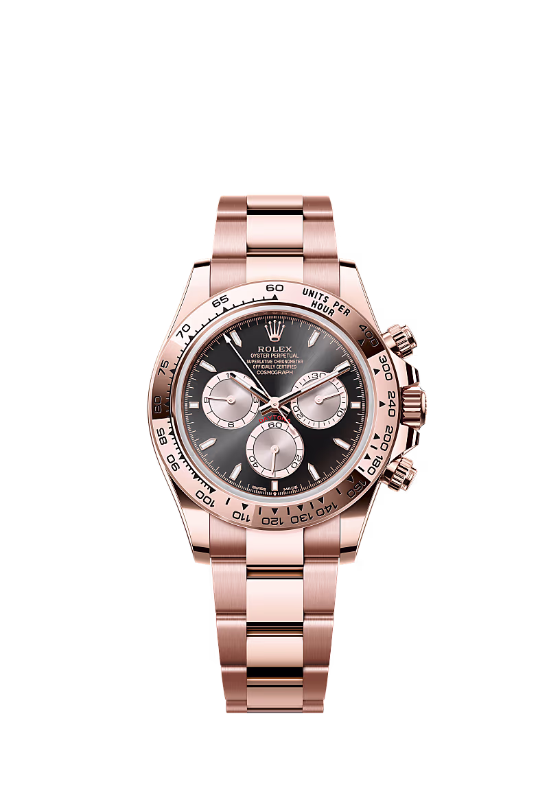 Rolex Daytona Rose Gold Black Dial